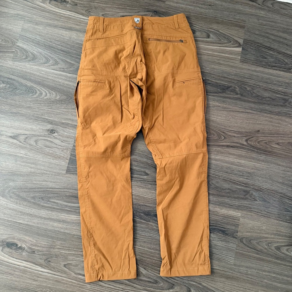 Kuhl Mens 28x28 Deceptr Hiking Pants Brown Technical Outdoor Trekking Gorpcore - Picture 4 of 9